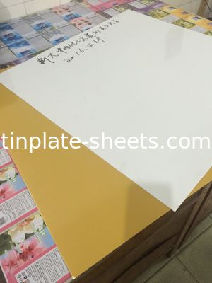 Opciones de espesor y anchura personalizables para hojas de hoja de estaño 0,13-0,48 mm 600 mm-986 mm