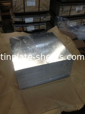JIS G3303 EN10202 y ASTM624 Hojas de estaño estándar que cumplen con las normas internacionales