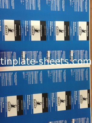 Hoja de estaño impresa personalizable para diferentes aplicaciones T3 T4 T5