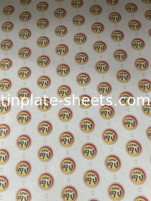 4 colores impresos bobina de acero libre de estaño BA y CA Anulación de alta resistencia
