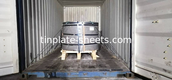 bobina de estaño electrolitico para latas de alimentos y otras aplicaciones T5 bobinas de estaño con piedra brillante plata o acabado mate