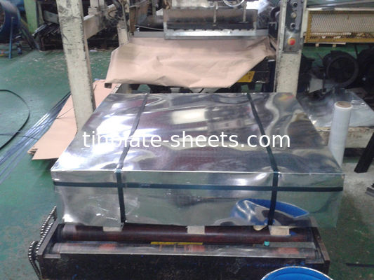 Líneas de estaño para latas de embalaje JIS G3303 T4 T5 DR8 2.8/2.8 STONE FINISH Líneas de estaño electrolíticas