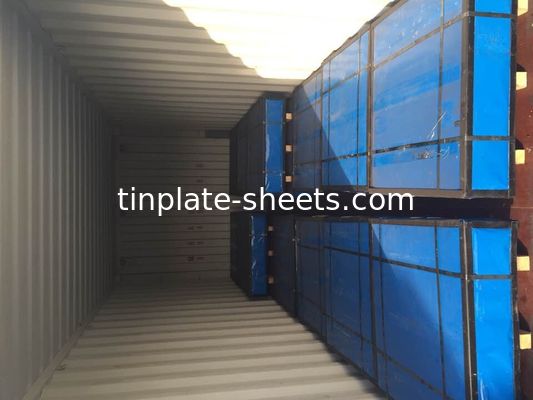 Líneas de estaño para latas de embalaje JIS G3303 T3 T4 DR8 2.0/2.0 STONE FINISH Líneas de estaño electrolíticas