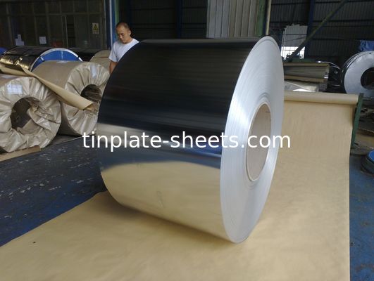 Fabricante de hojas de bobina de estaño de piedra plata acabado brillante T3 T4 T5 T2.5 DR8 1.1/1.1 2.8/2.8 2.0/2.0