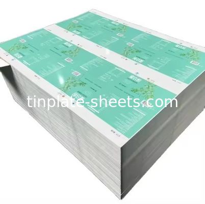 Hoja de estaño impreso personalizable con diferentes espesores y dimensiones para aplicaciones versátiles