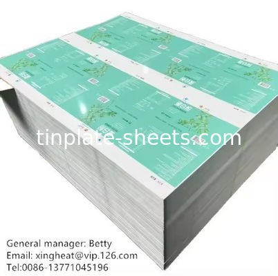 Producción de papel de hojalata de buena calidad 2.8/2.8 Fabrica de papel de hojalata T4 T5 DR8 DR9