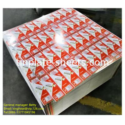 Hojas de estaño personalizables para soluciones de embalaje estético y protector