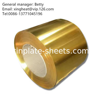 Hojas de estaño para latas de productos químicos y alimenticios 0,15-0,49 mm de espesor Estaño electrolitico MR SPCC Material 600-986 mm de ancho