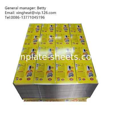 Fabricación de placas de aluminio T2.5 T3 T4 T5 DR8 DR9