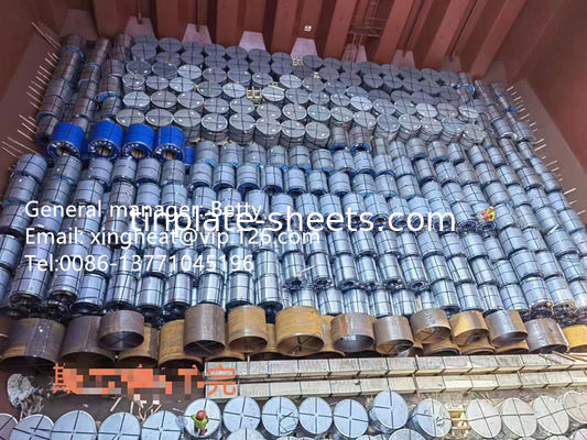 Lamas de hojalata de estaño acero recubierto de estaño para latas Brillante/Piedra/Plata/Mat Entrega 40 días después del depósito por adelantado o L/C
