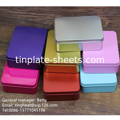 Hojas de estaño personalizables en brillante / piedra / plata / acabado mate perfecto para diversas aplicaciones