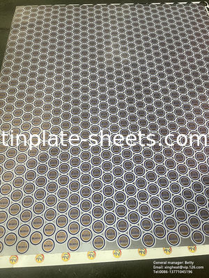 Hoja de estaño de bajo costo con acabado brillante/piedra/plata/mat para fabricación de latas