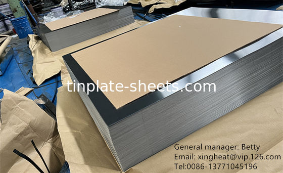 Piedra Mat Finished T4 T5 Electrolítica de acero recubierto con cromo Reciclables