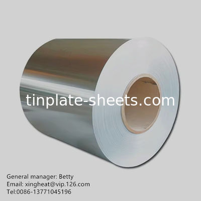 Plata de estaño electrolitic 2.8/2.8 JIS G330 para latas de alimentos 1.1/1.1 Molino de estaño Fabricante T2.5 T3 T4 T5 DR8 DR9