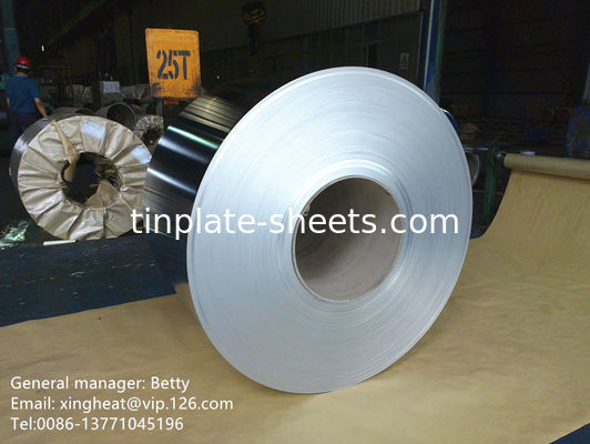 Plata de estaño electrolitic 2.8/2.8 JIS G330 para latas de alimentos 1.1/1.1 Molino de estaño Fabricante T2.5 T3 T4 T5 DR8 DR9