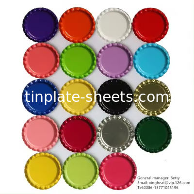 Hoja de hoja de estaño impresa con espesor y dimensiones personalizados para el embalaje 4 Impresión a color y 6 Impresión de molino a color