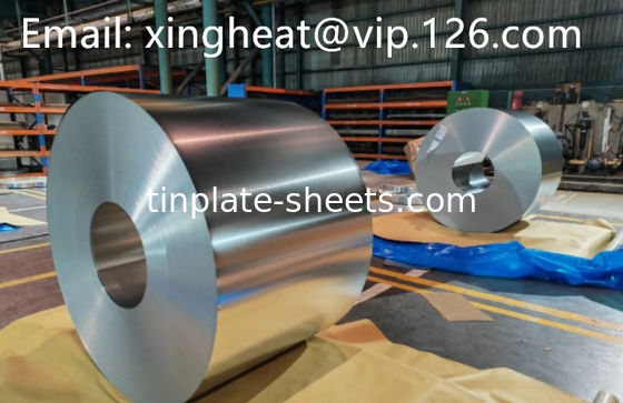 Envase de hojalata con 1.1/1.1 2.2/2.2 2.8/2.8 5.6/5.6 2.0/2.0 2.8/5.6 Revestimiento de hojalata Piedra brillante Plata acabado de superficie mate