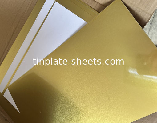 Pintura de estaño impreso personalizable para diversas aplicaciones Plata de piedra brillante o acabado mate disponible