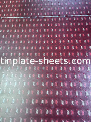 Pintura de estaño impresa para el giro de las tapas