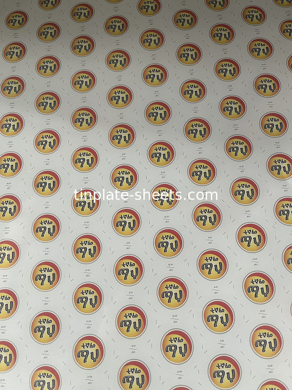 Hojas de estaño electrolítico para latas de productos químicos y alimentos 0,15-0,49 mm espesor 600-986 mm anchura T2-T5 temperatura BA recocido