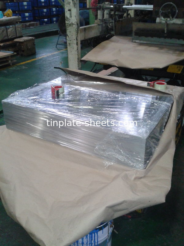Líneas de estaño para latas de embalaje JIS G3303 T3 T4 DR8 2.0/2.0 STONE FINISH Líneas de estaño electrolíticas