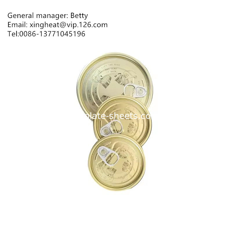Hojas de estaño para latas de productos químicos y alimenticios 0,15-0,49 mm de espesor Estaño electrolitico MR SPCC Material 600-986 mm de ancho