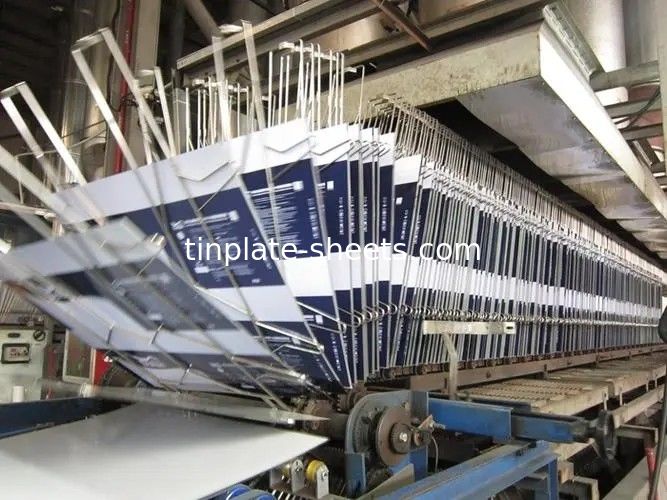 Hojas de estaño para latas de productos químicos y de alimentos Revestimiento de estaño y acabado de superficie personalizados para un rendimiento óptimo