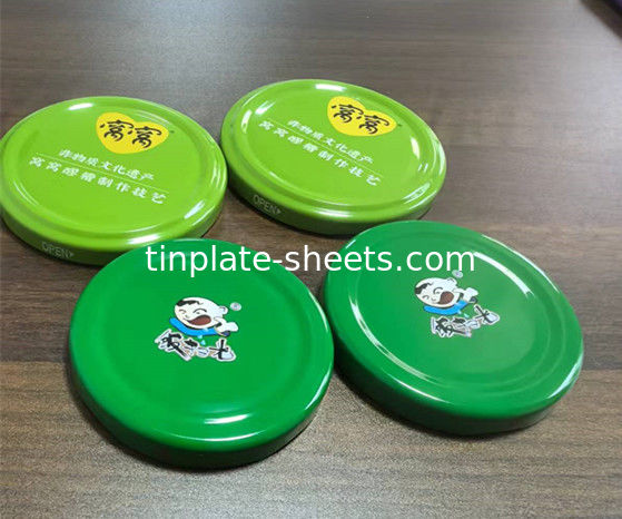 Placa de estaño impresa para envases de alimentos y bebidas con 1.1/1.1 2.2/2.2 2.8/2.8 5.6/5.6 2.0/2.0 y 2.8/5.6 Opciones de recubrimiento de estaño