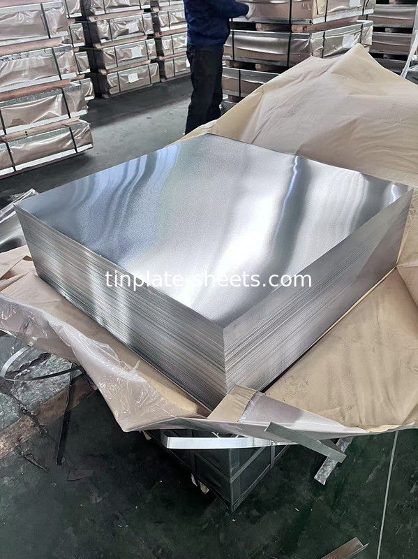 BA Anulación de hojas de hoja de estaño finalización de superficie lisa y brillante para sus productos