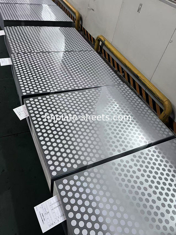p alinear "justificar" Placa de estaño impresa para la industria del embalaje espesor y dimensiones personalizados Varias opciones de recubrimiento en / p