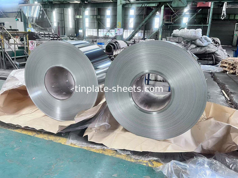 Hojas de estaño para latas de productos químicos y alimentos 0,15-0,49 mm espesor 600-986 mm anchura MR y SPCC material competitivo