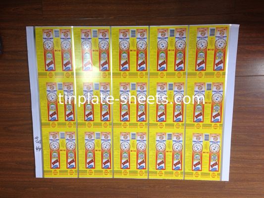 4 Color Printed Tinplate T3 T4  T5