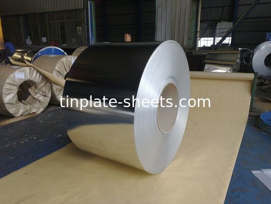 Fabricación de latas de alimentos bobina de estaño electrolitico 600 mm-990 mm de ancho