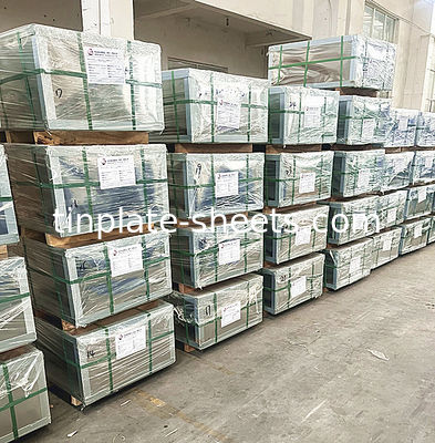 JIS G3303 y EN10202 Hojas de estaño estándar ASTM624 para latas de productos químicos y latas de alimentos