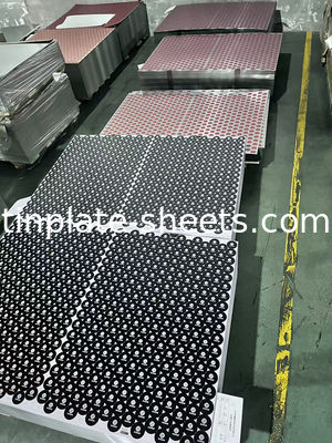 Pintura de estaño impresa para el giro de las tapas